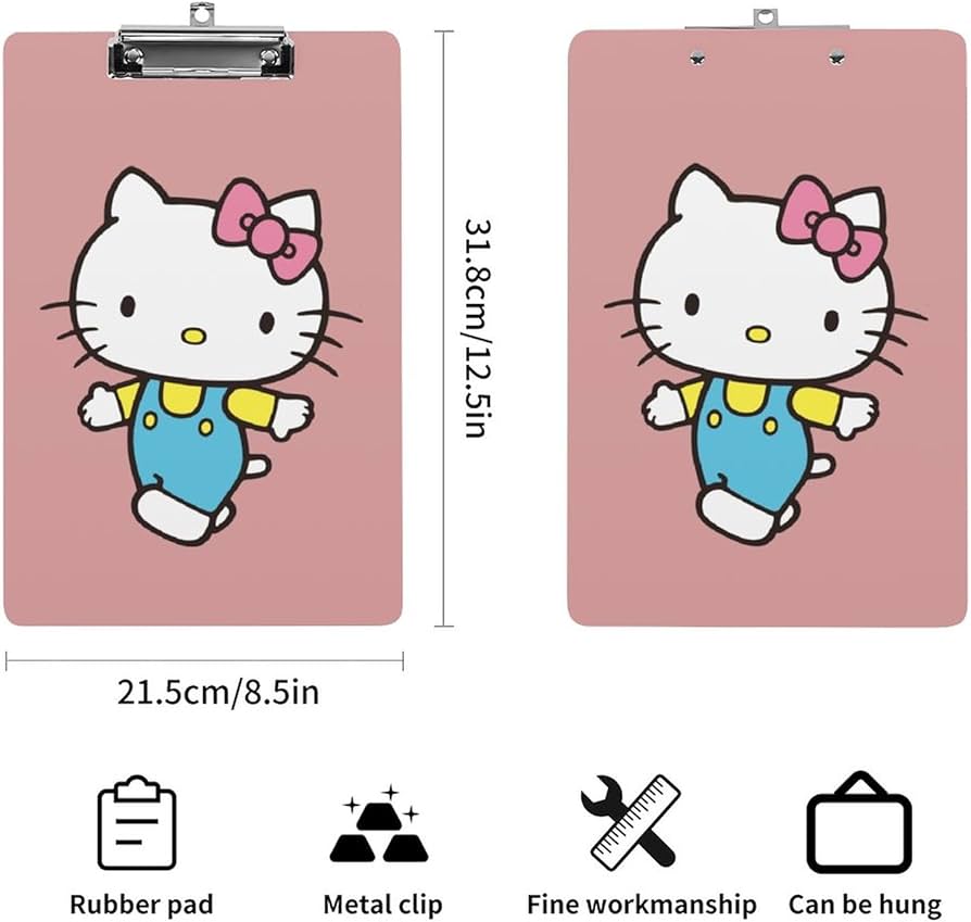 Amazon.co.jp: ハローキティ クリップボード A4 キャラクター